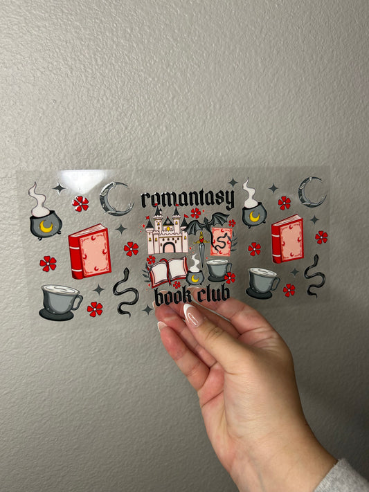 Romantasy Book Club Cup Wrap