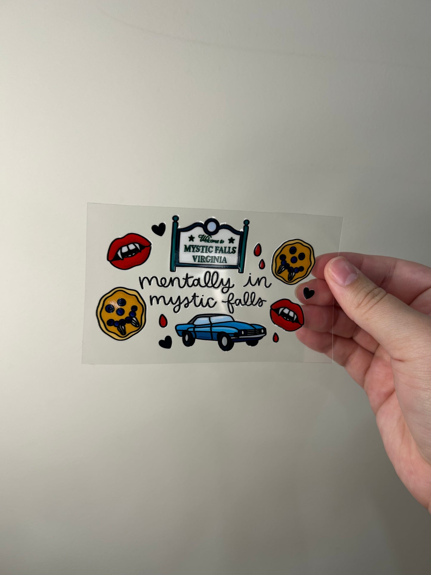 Mentally in Mystic Falls Decal