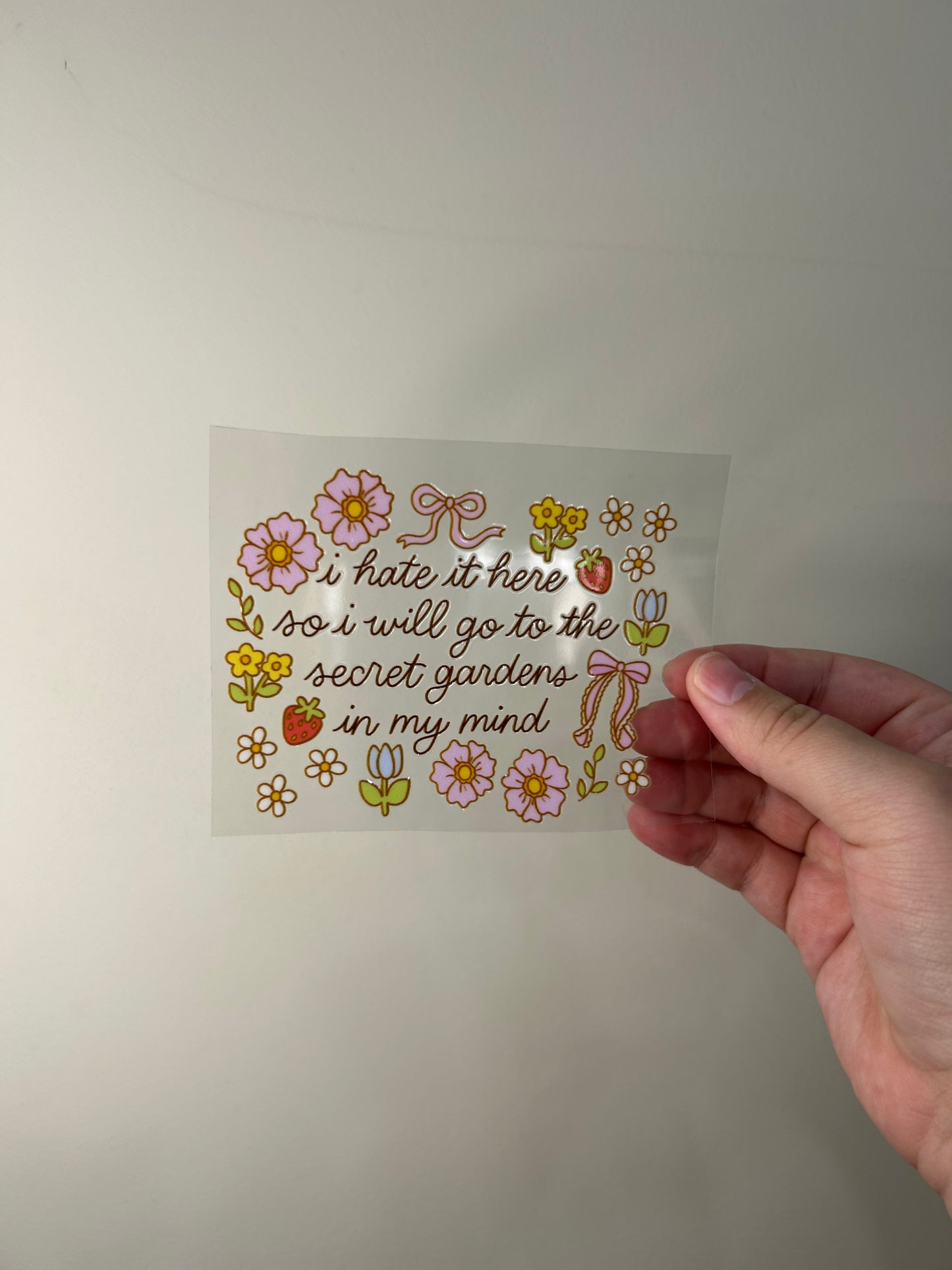 Secret Gardens Decal
