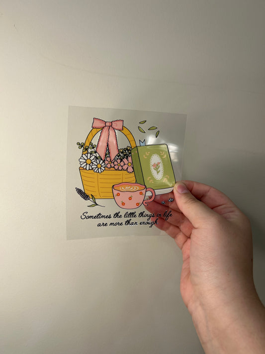 Little things are more than Enough Decal