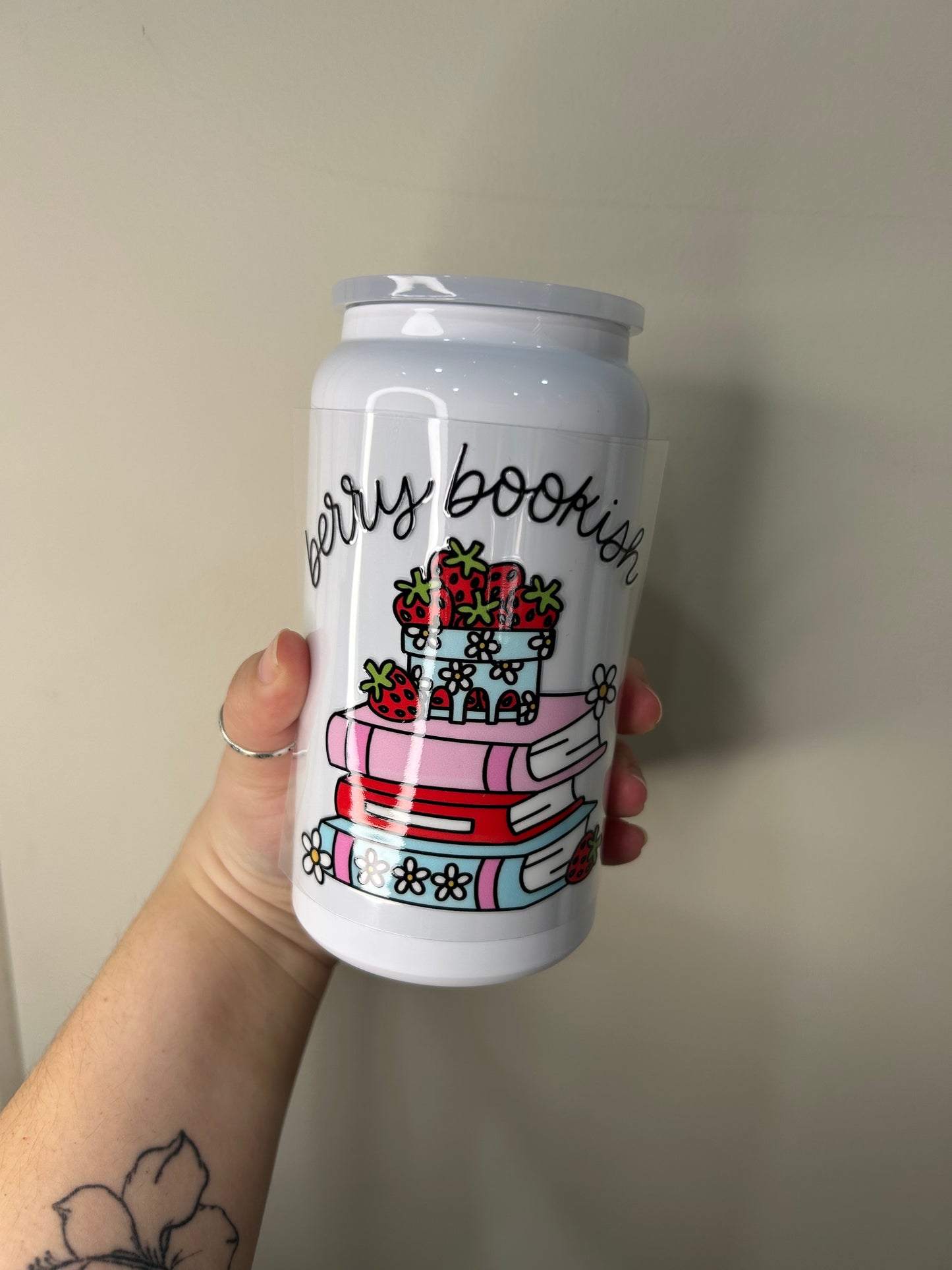 Berry Bookish Decal