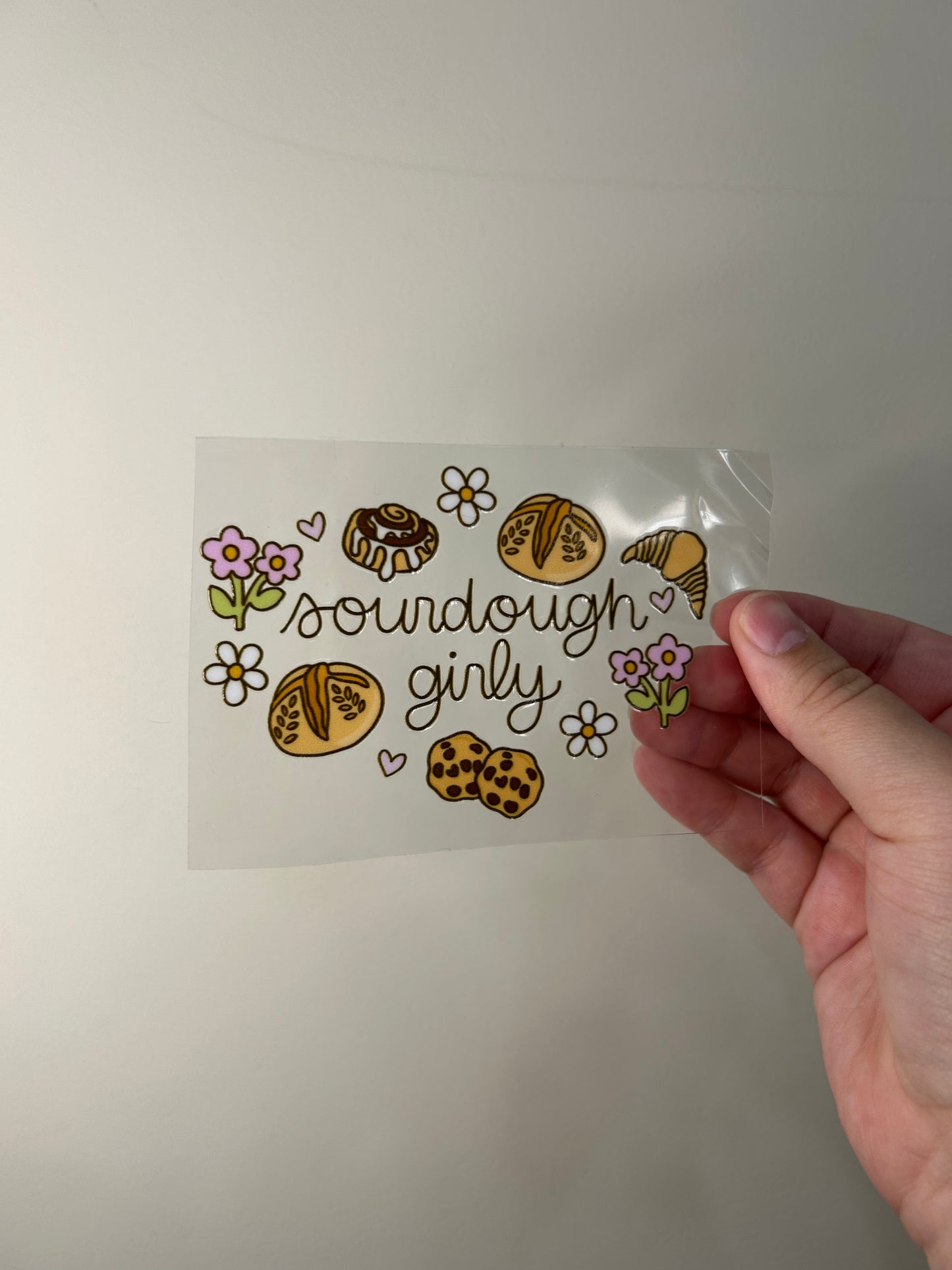 Sourdough Girly Cup Decal