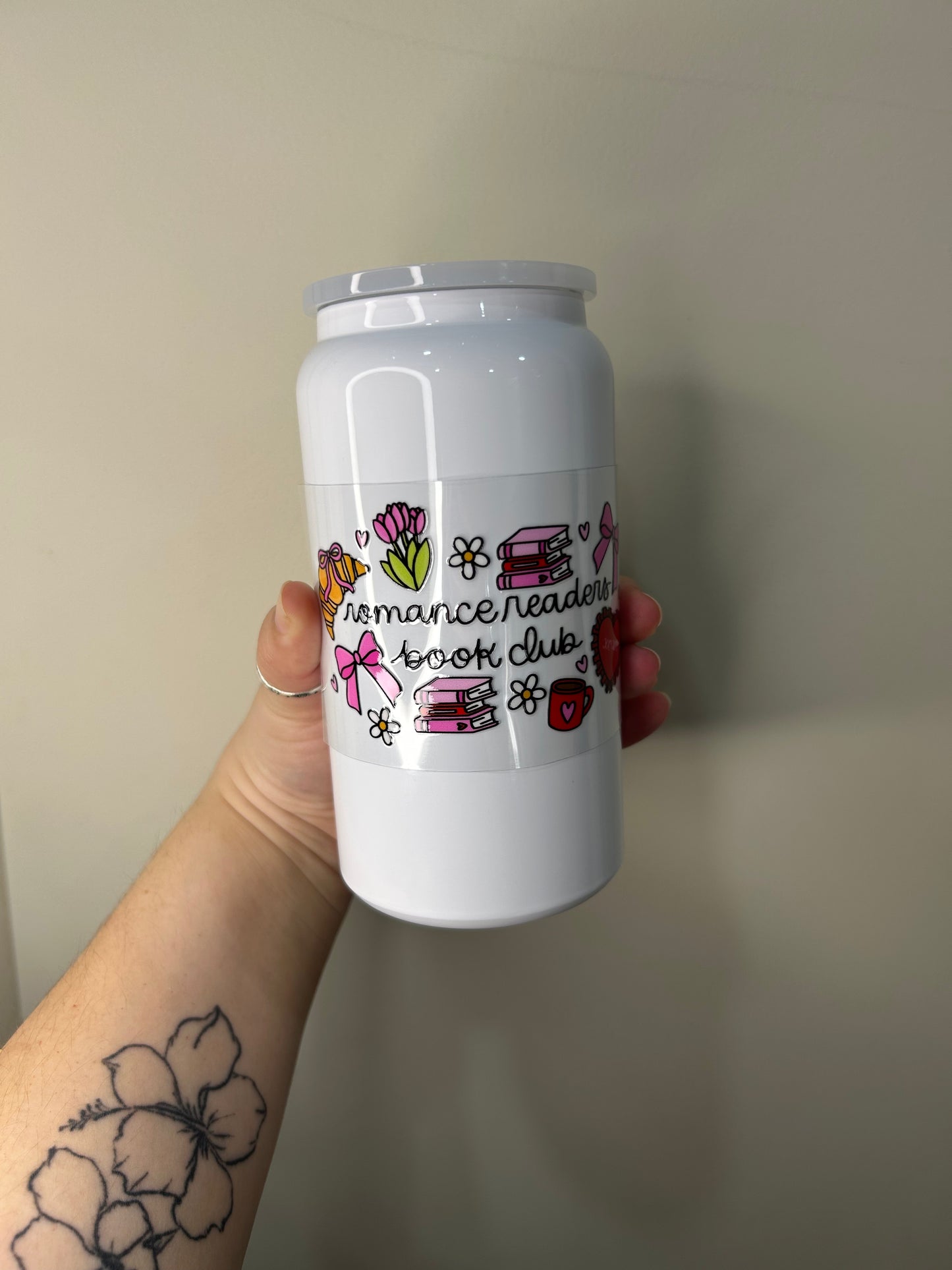 Romance Readers Book Club Decal