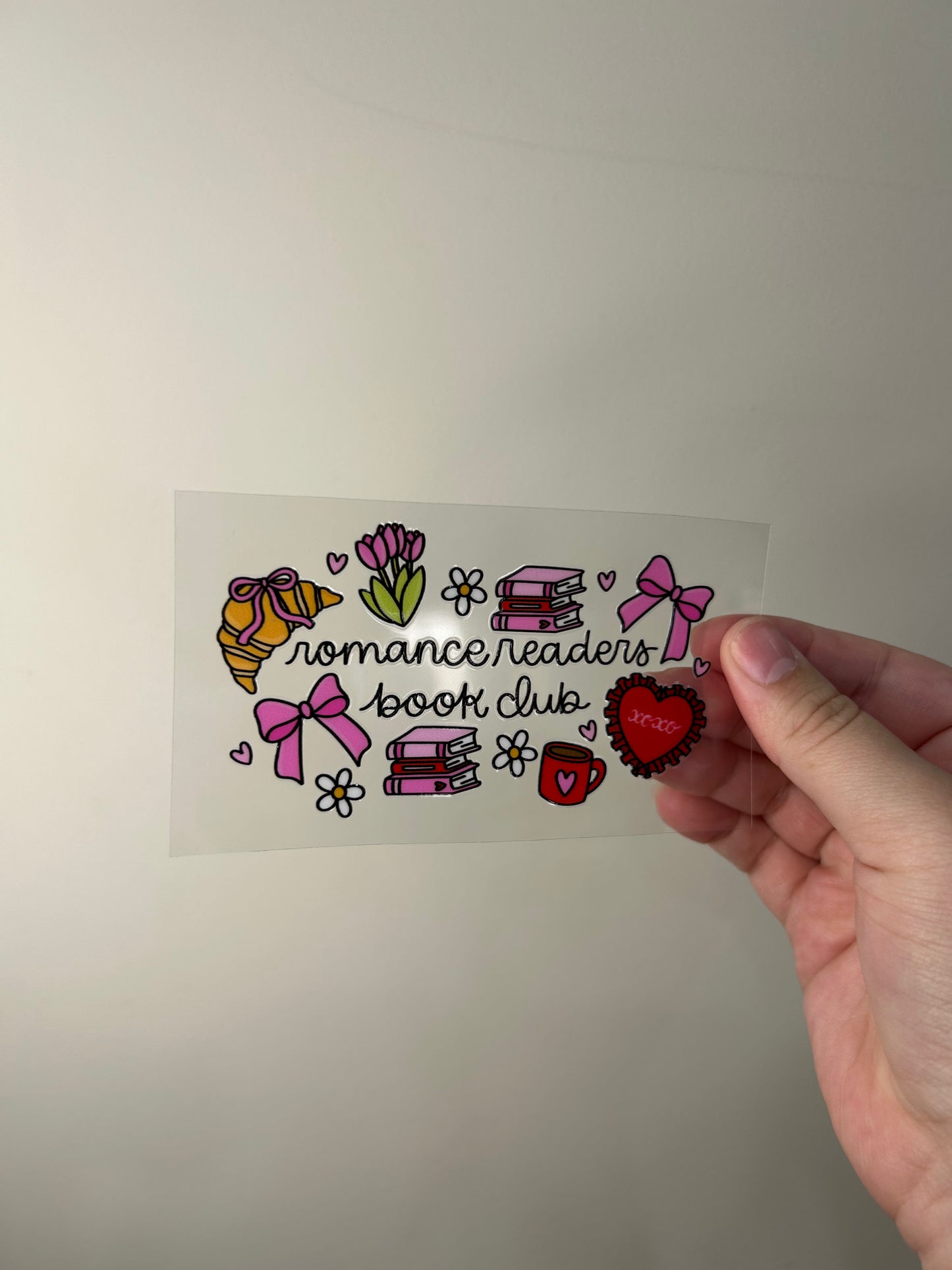 Romance Readers Book Club Decal