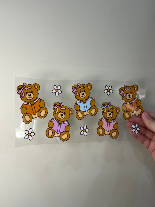 Bears and Books Cup Wrap