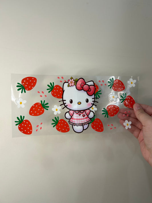 HK Strawberries Cup Wrap