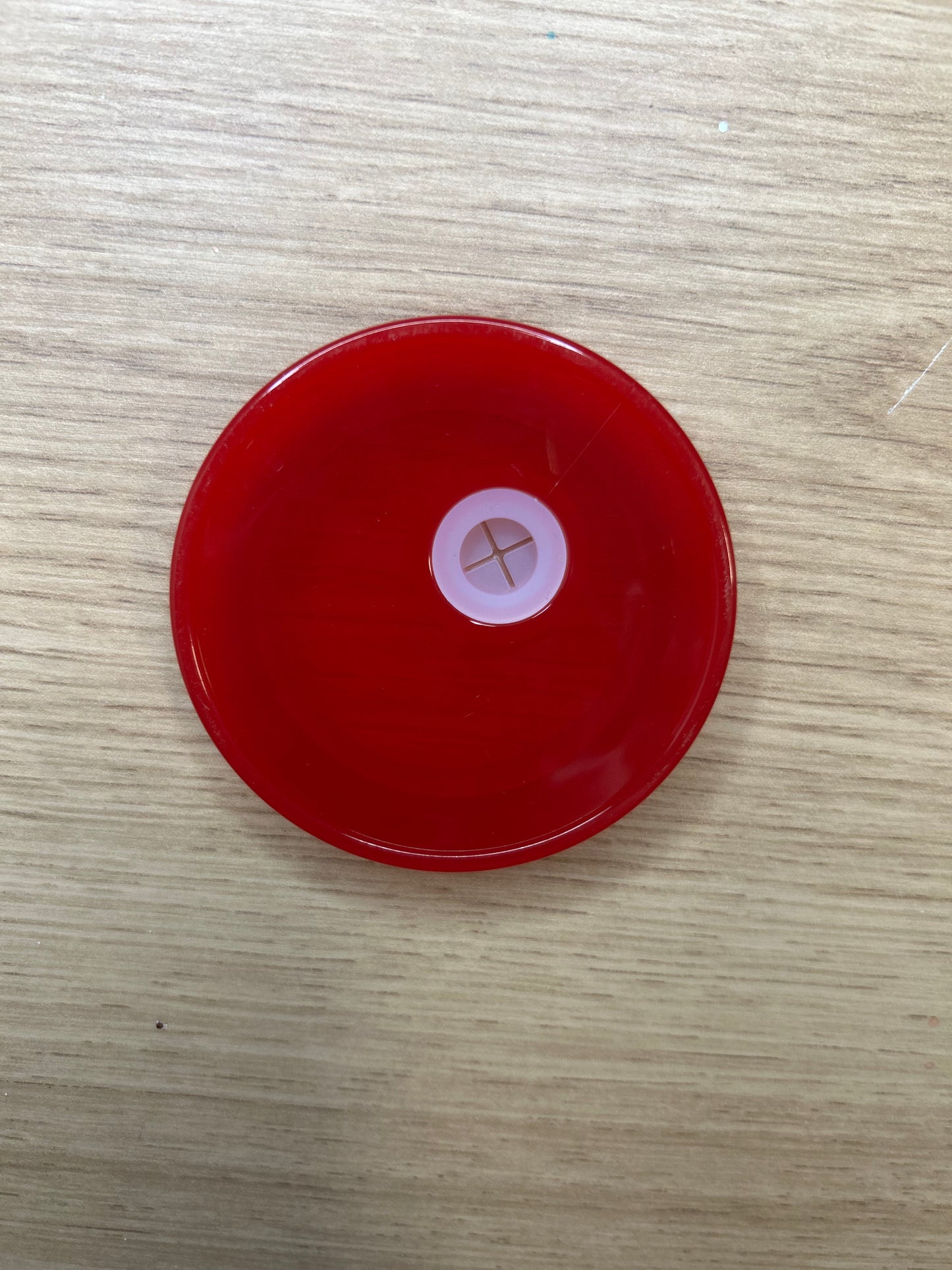 Red Acrylic Lid
