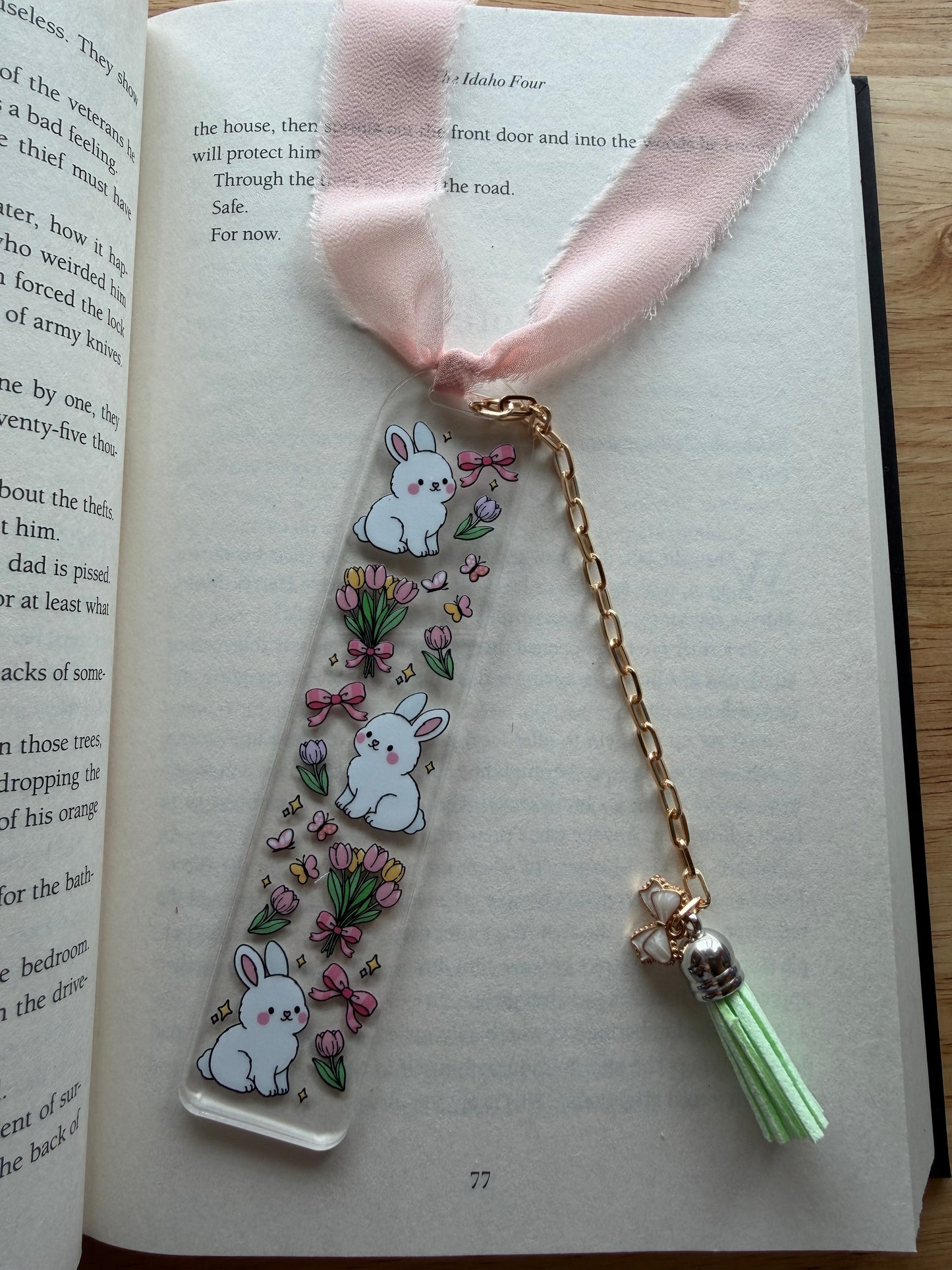 (2) Bunnies Bookmark