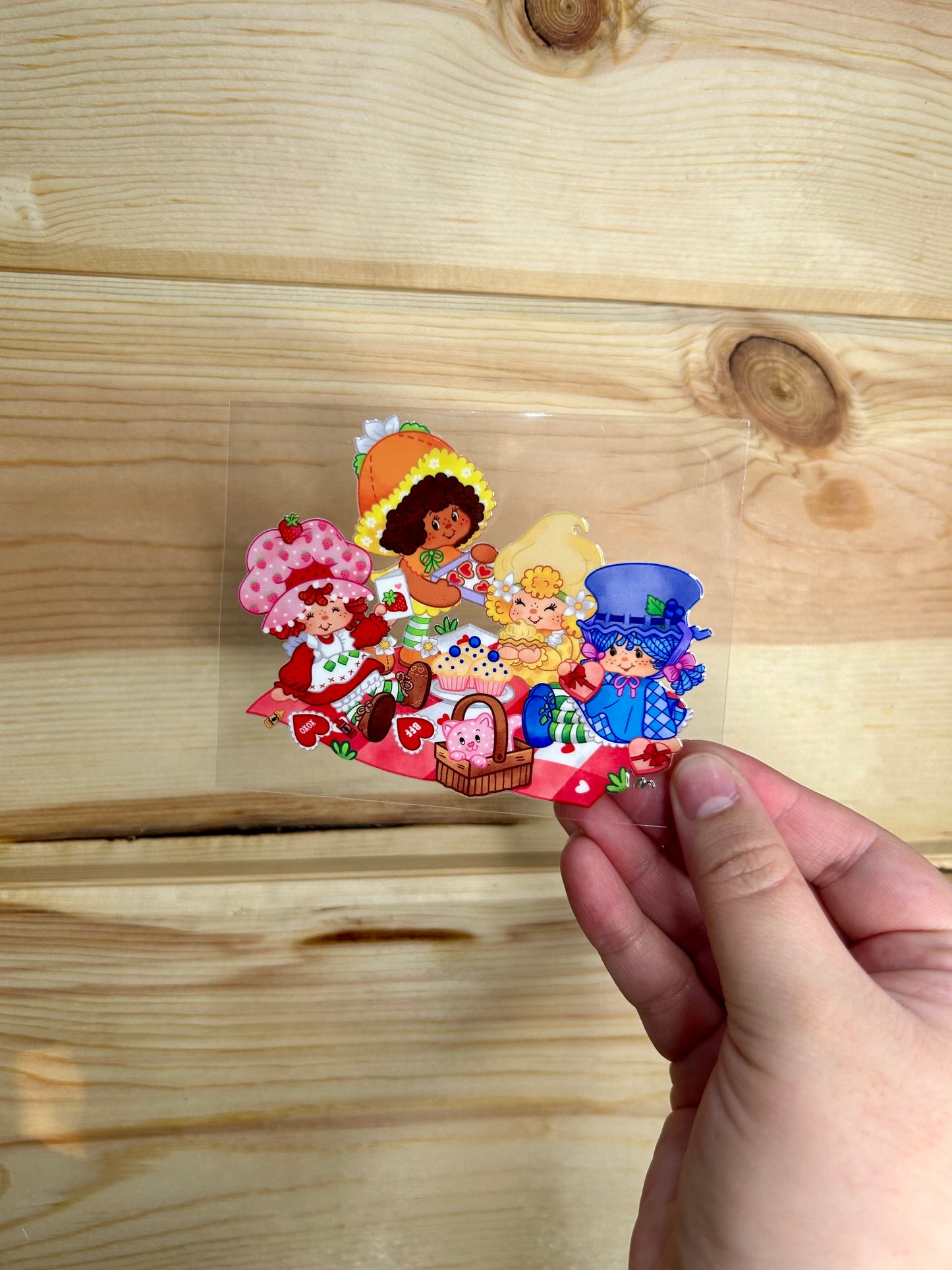 Strawberry Shortcake & Friends Decal