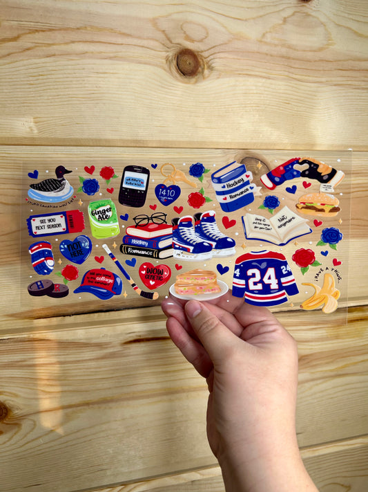 Heated Rivalry Hockey Cup Wrap