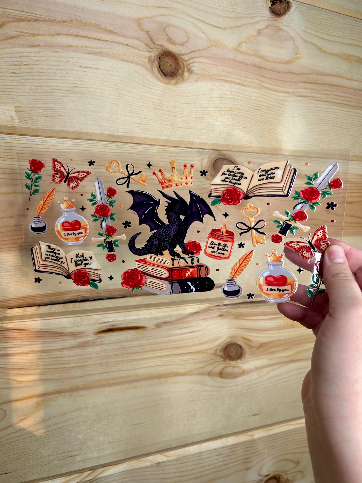 Fourth Wing Series Cup Wrap