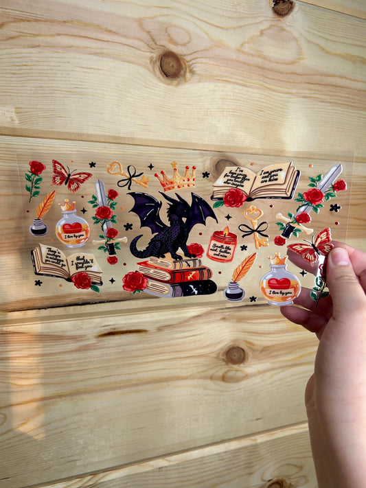 Fourth Wing Series Cup Wrap