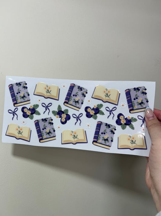 Blueberry & Books Wrap