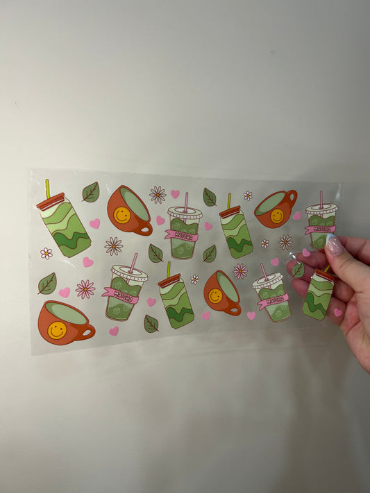 Matcha Cup Wrap